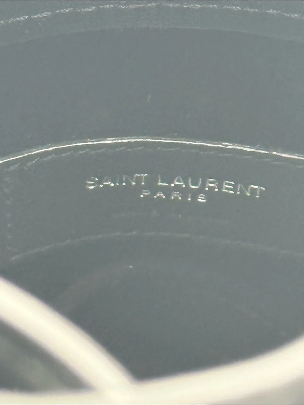 Saint Laurent Black & Tan Wicker Bucket Bag - Picture 10 of 16